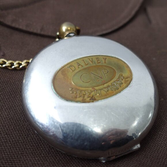 Frontier Classics Vest XL Brown VTG DALVEY Compass Western Cowboy Safari Hunting - Picture 7 of 16